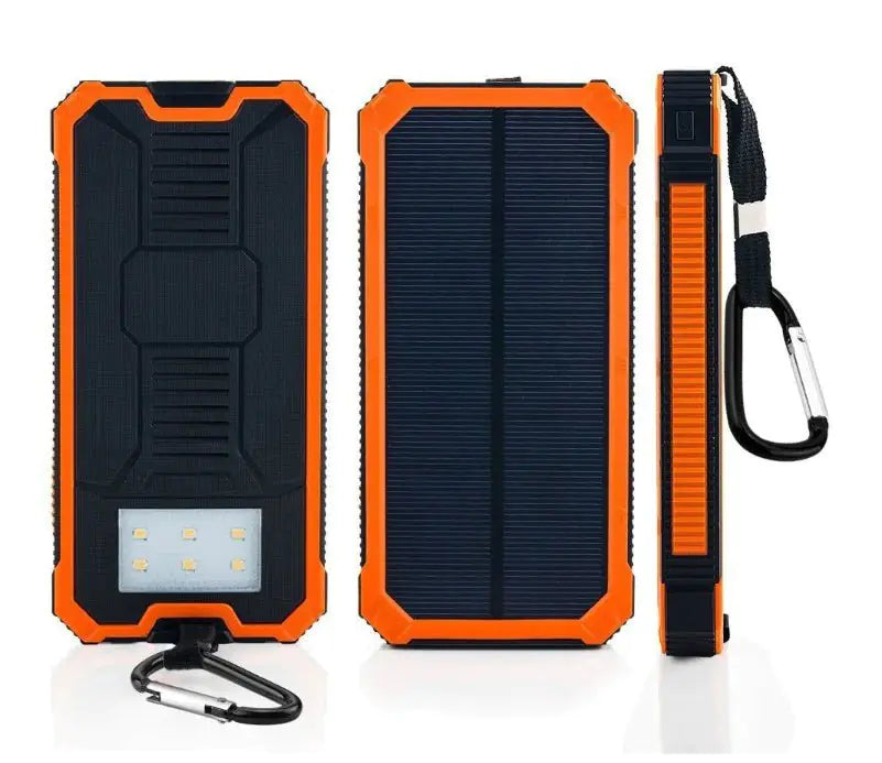 Waterproof Solar Charging 10000mAh Battery Backup by Anti Spier