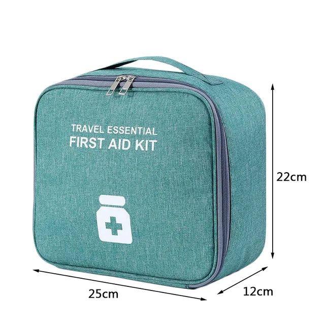 Large Capacity First Aid Kit Home Medicine Storage by Anti Spier