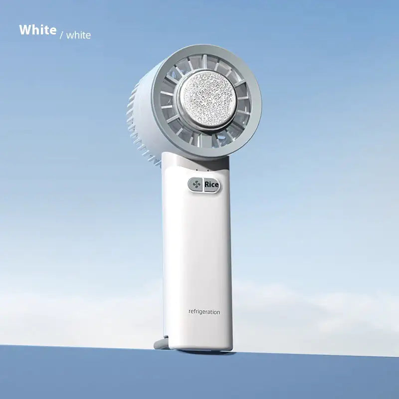 2024 Summer Gadget Handheld Turbo Jet Fan Mini Portable Ice Cold Fan Generation Brushless Motor Wind High Speed Duct Fans Violent Blower by Anti Spier