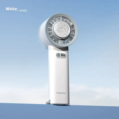 2024 Summer Gadget Handheld Turbo Jet Fan Mini Portable Ice Cold Fan Generation Brushless Motor Wind High Speed Duct Fans Violent Blower by Anti Spier