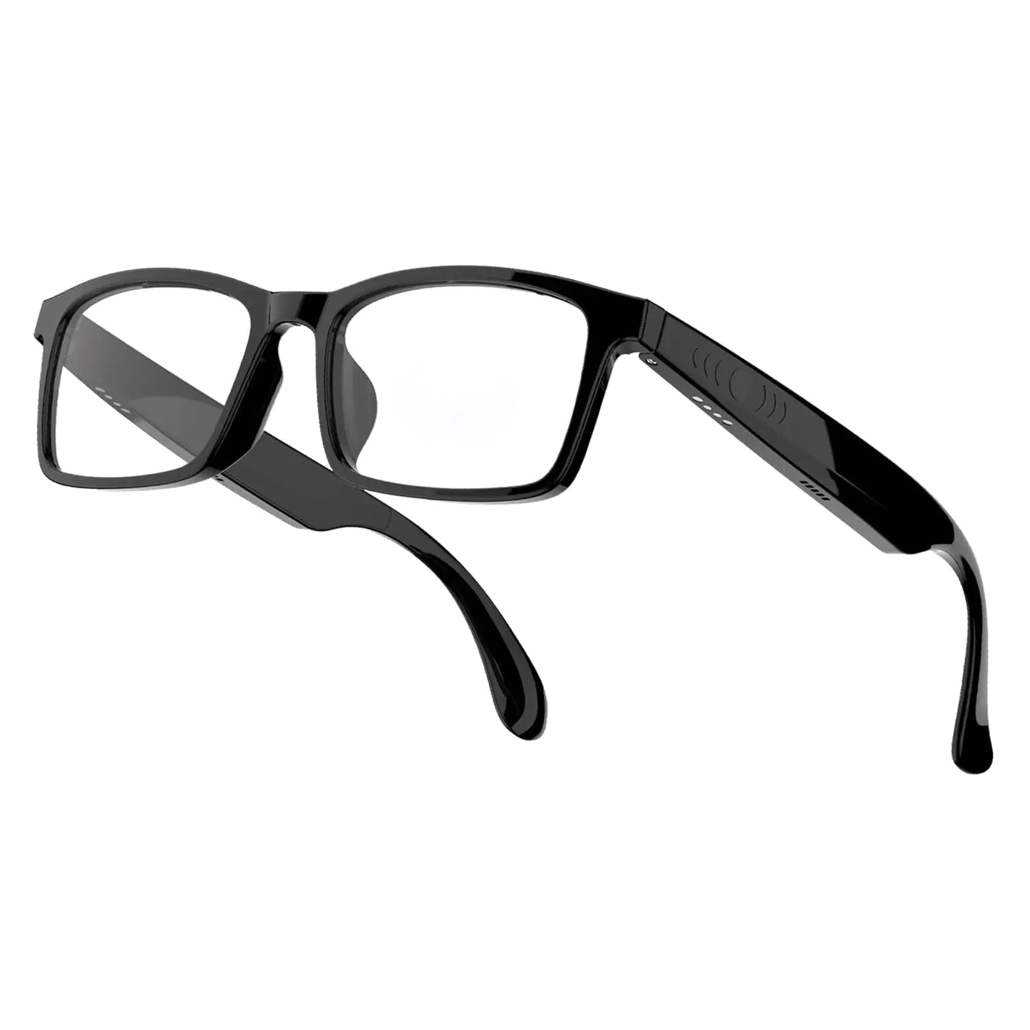 Bluetooth Audio Smart Blue Light Glasses for Men & Women Blue Light Filtering & Open Ear Sound Smart Glasses with Mic & Speakers - Touch & Voice Assistant Compatible for OfficeMusicAnswering Calls by Anti Spier
