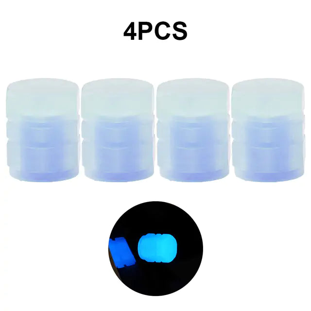 Luminous Tire Valve Stem Cap by Anti Spier