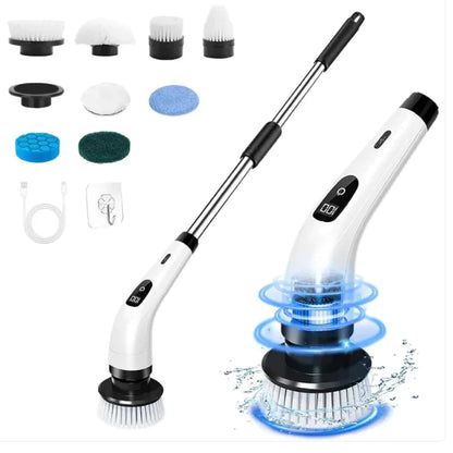 Cordless Motorized Rotary Scrubber by Anti Spier