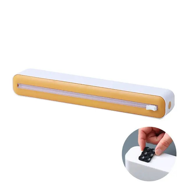 Food Film Dispenser with Magnetic Wrap by Anti Spier