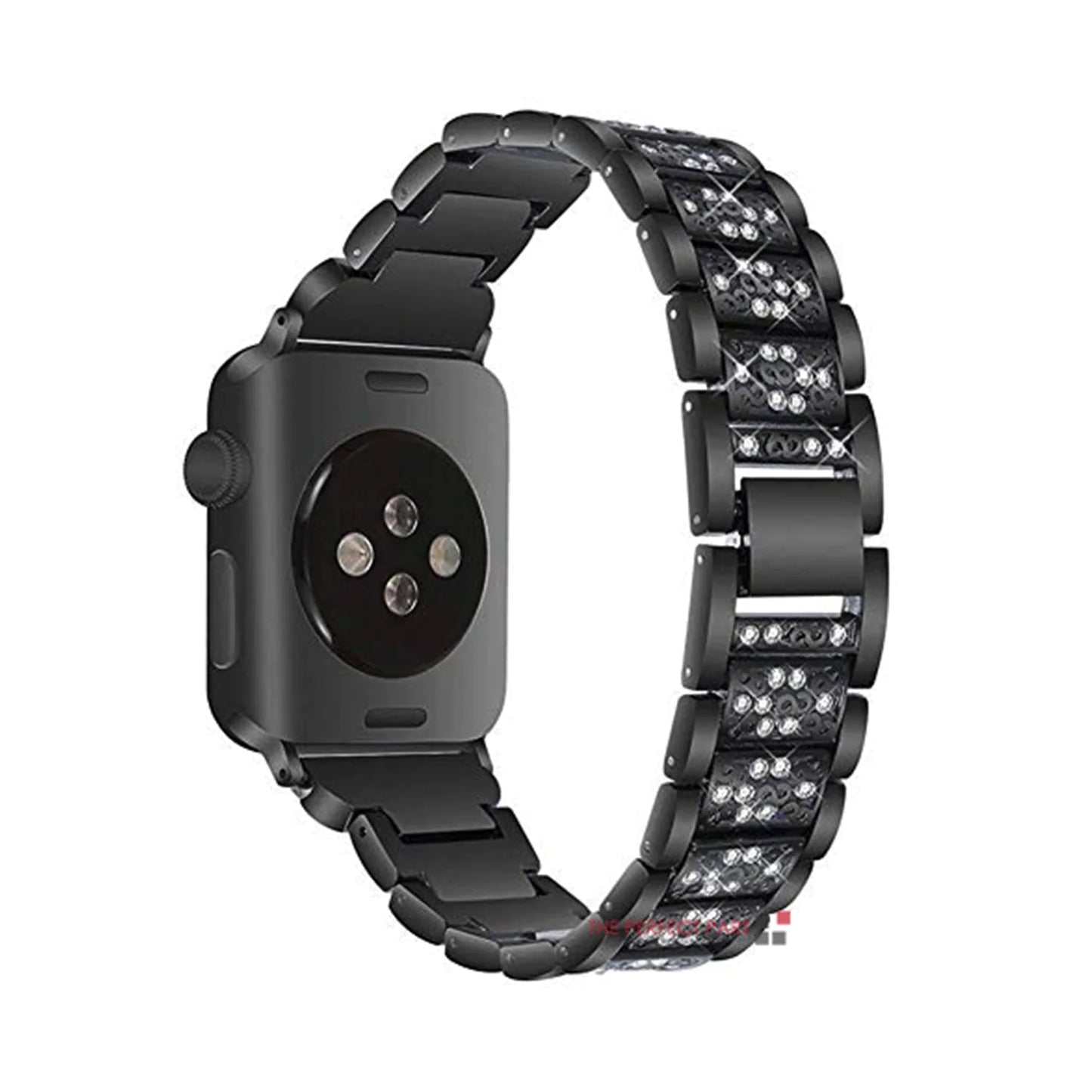 Crystal Bling Band Case iWatch Strap For Apple Watch Ultra Series 8 7 SE 6 5 4 3 by Anti Spier
