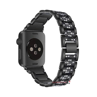 Crystal Bling Band Case iWatch Strap For Apple Watch Ultra Series 8 7 SE 6 5 4 3 by Anti Spier