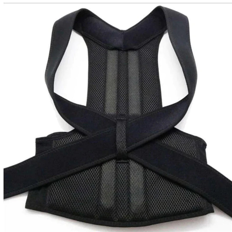 Adjustable Posture Corrector Low Back Support Shoulder Brace Belt For Men Women by Anti Spier