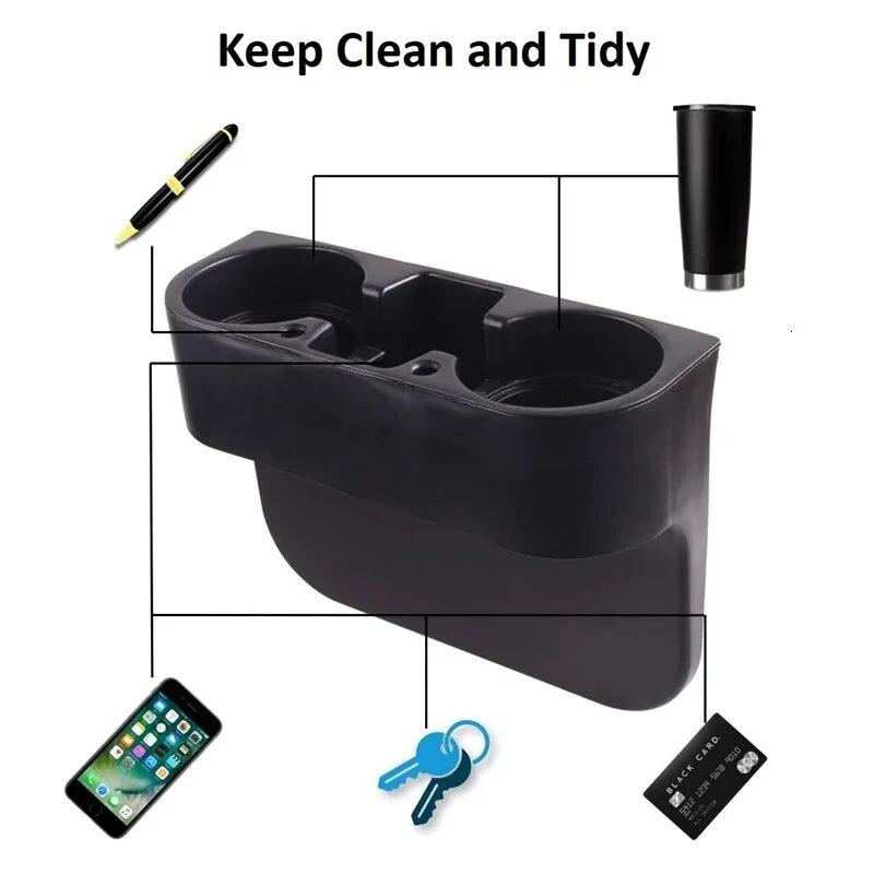 Car Seat Gap Cup Holder Organizer by Anti Spier