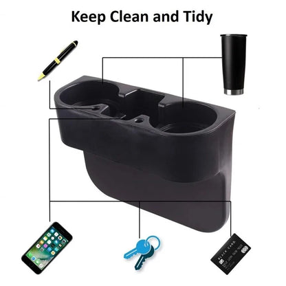 Car Seat Gap Cup Holder Organizer by Anti Spier