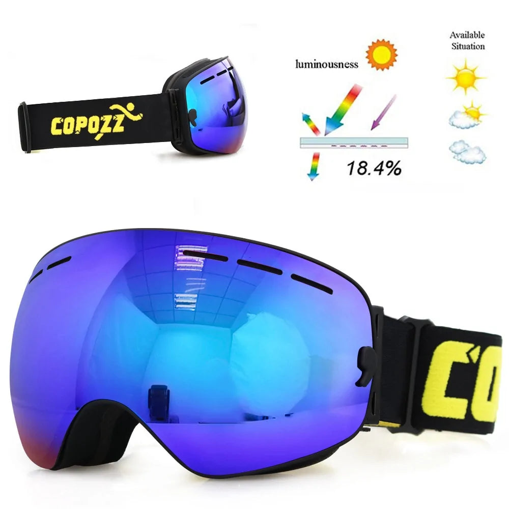 Anti-Fog Ski Goggles by Anti Spier