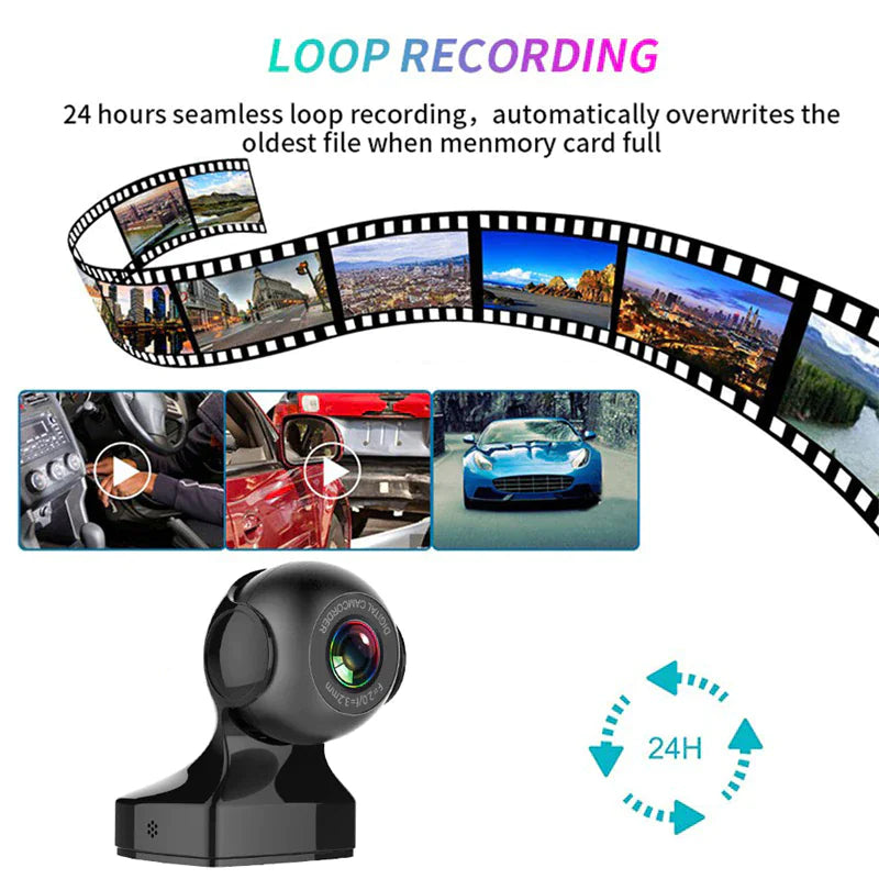 170° WiFi Dash Cam Recorder Car Camera HD 1080P Car DVR Vehicle Video G-Sensor by Anti Spier