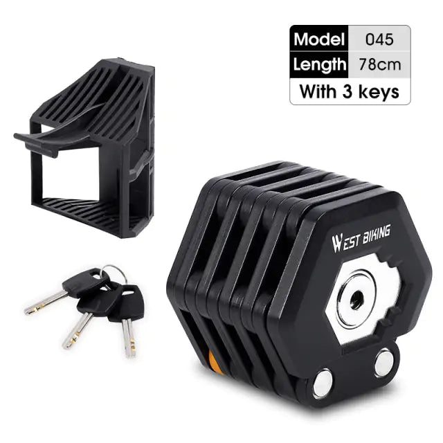 Foldable Bike Lock by Anti Spier