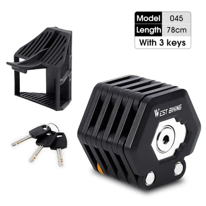 Foldable Bike Lock by Anti Spier