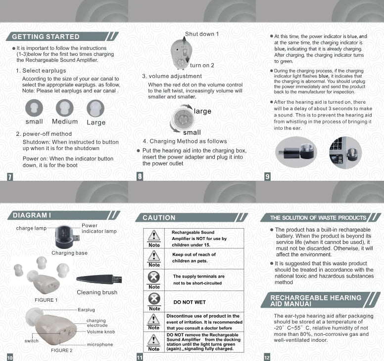 Rechargeable Hearing Aid by Anti Spier