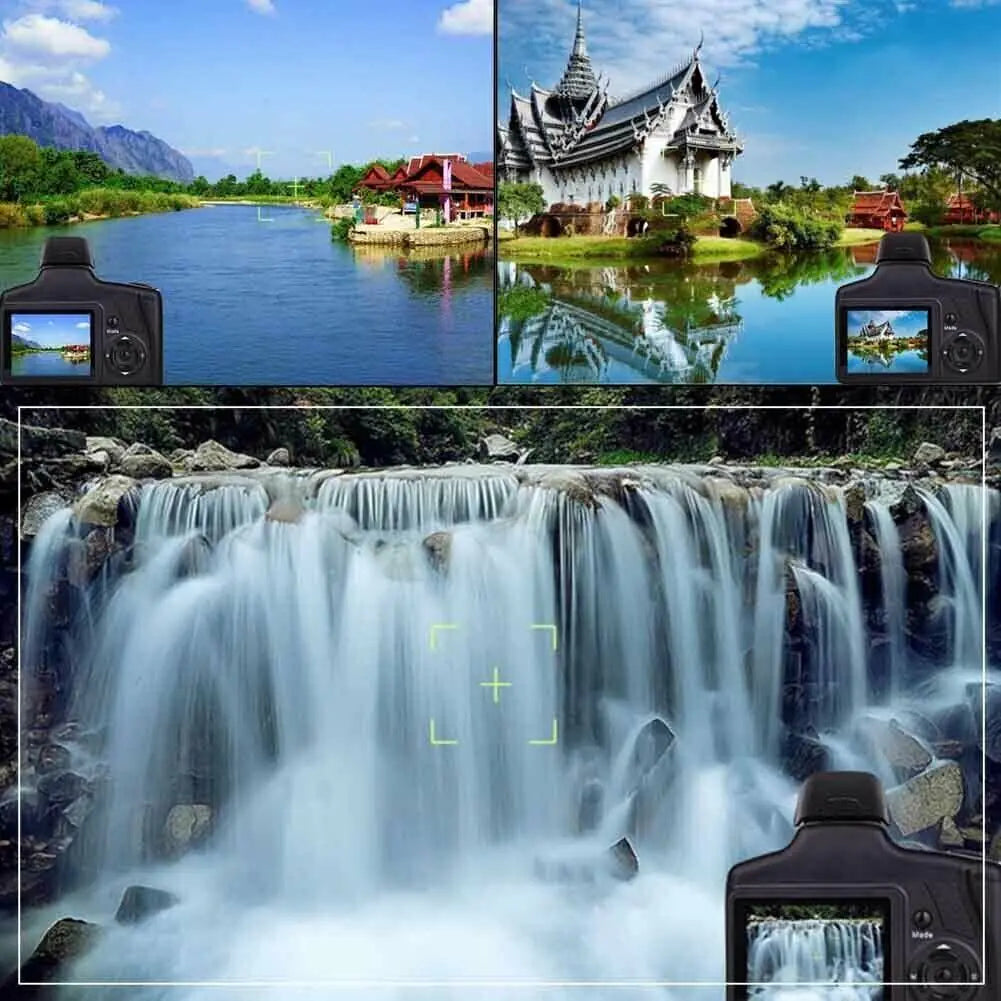 Digital Camera 3.0 Inch TFT LCD Screen 16X Zoom HD 16MP 1080P Anti-Shake Mic US by Anti Spier