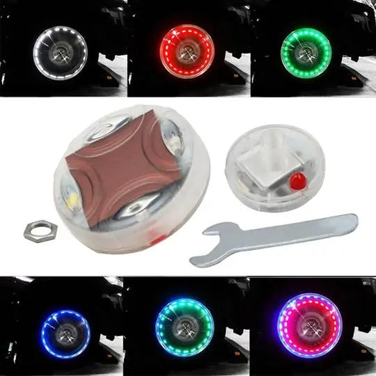 Solar Flash Wheel Tire Light by Anti Spier
