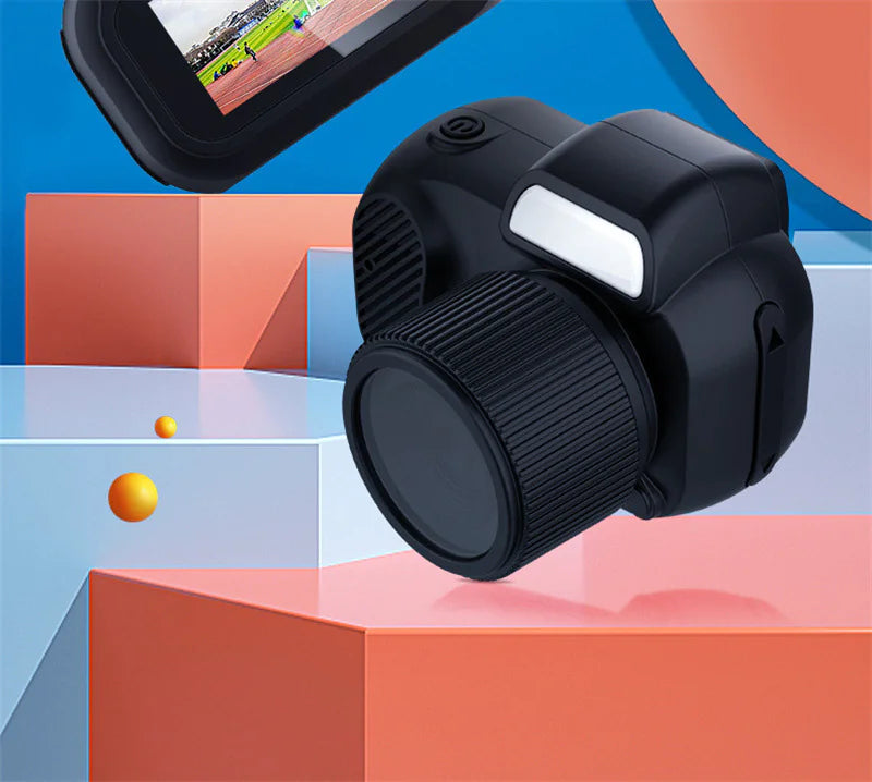 Compact 1080p HD Retro Mini Camera - Perfect Pocket-Sized Gift for Any Occasion! by Anti Spier