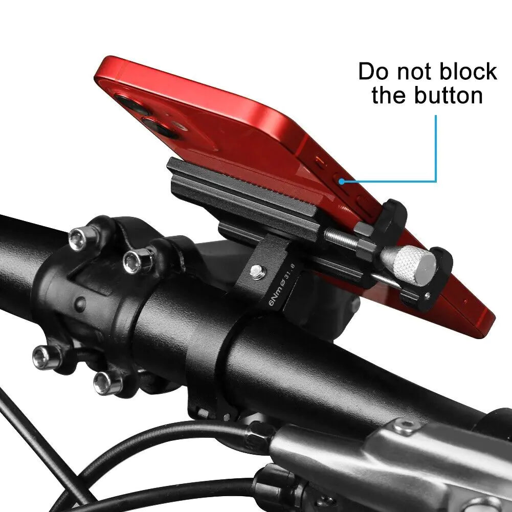 Aluminum Motorcycle Bike Bicycle Holder Mount Handlebar For Cell Phone GPS US by Anti Spier
