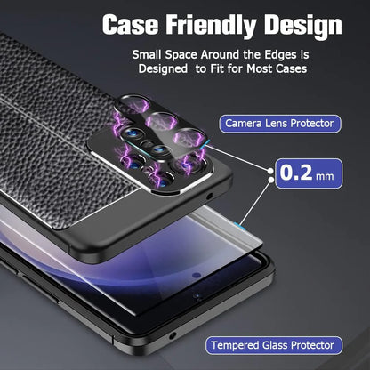Tempered Glass Screen Protector Lens Hydrogel For Samsung S23 S22 Ultra Plus USA by Anti Spier