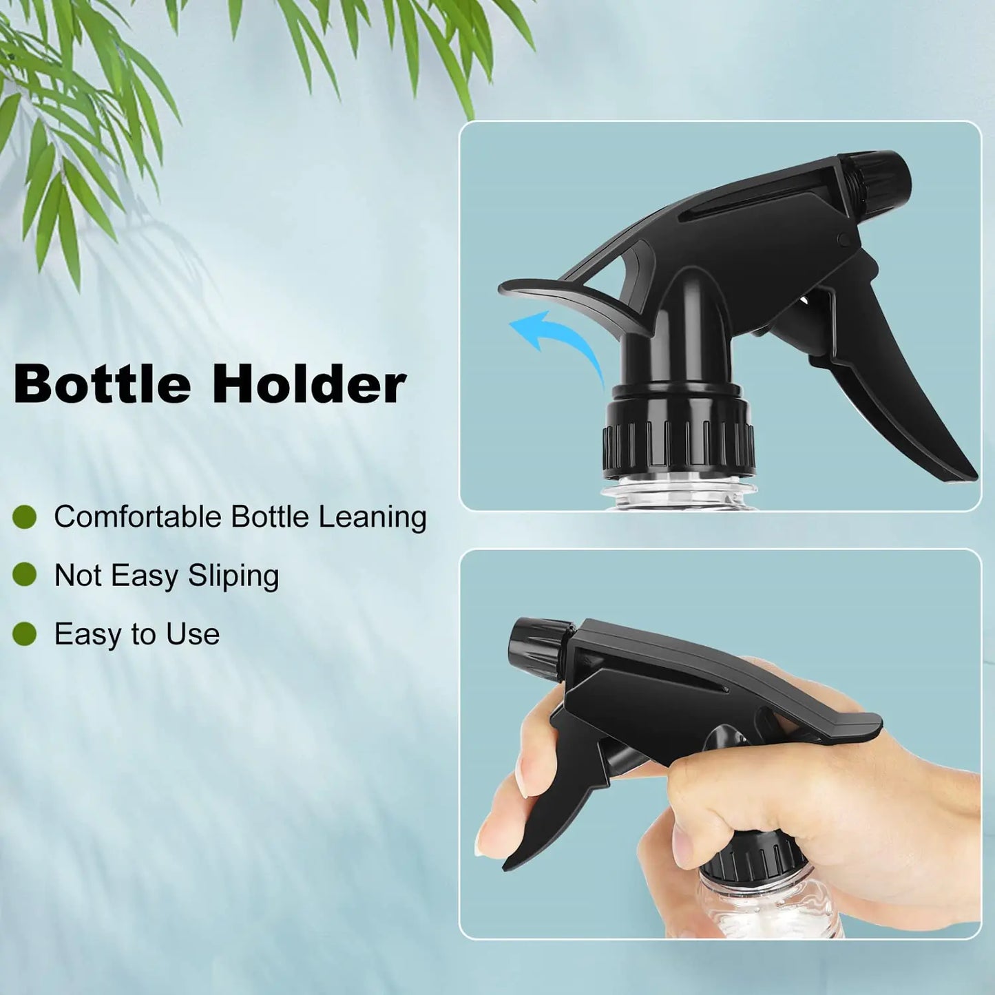 Mister Spray Bottle, 250ml & 500ml Adjustable Spray Storage Container for Hair, Plant and Home Cleaning 250ml & 500ml Bottle by Anti Spier
