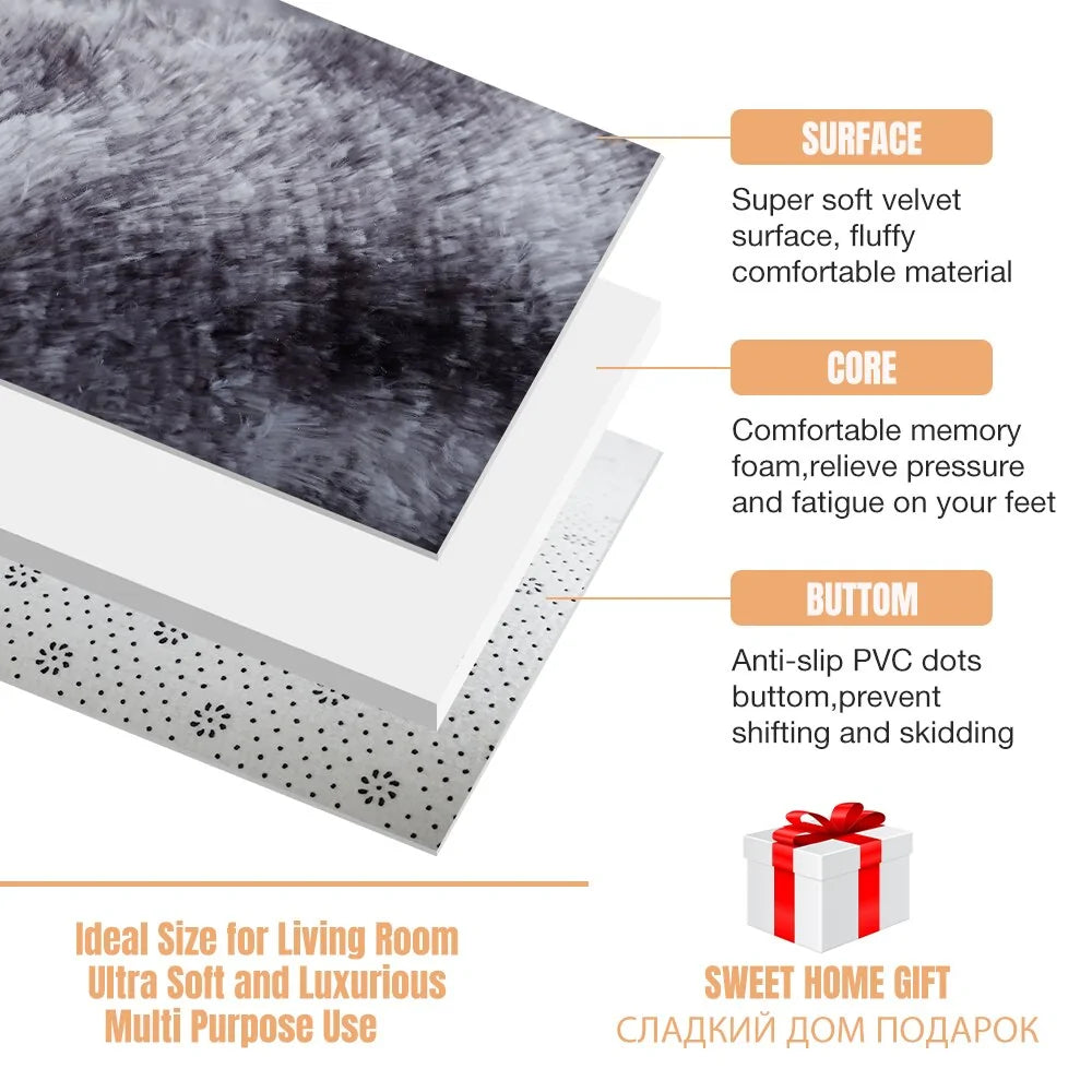 Fluffy Floor Carpets by Anti Spier