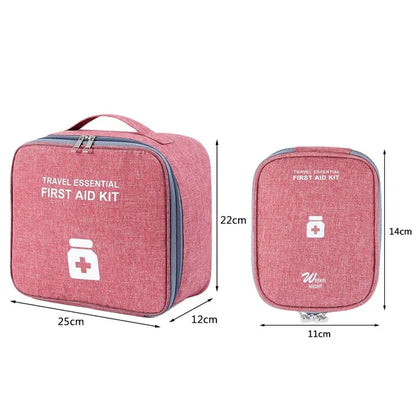 Large Capacity First Aid Kit Home Medicine Storage by Anti Spier