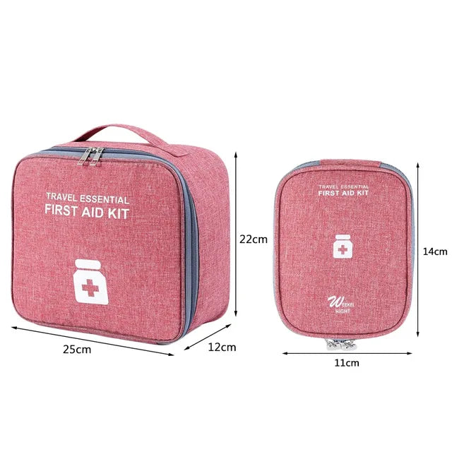 Large Capacity First Aid Kit Home Medicine Storage by Anti Spier