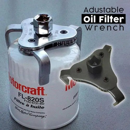 Adjustable Oil Filter Wrench by Anti Spier