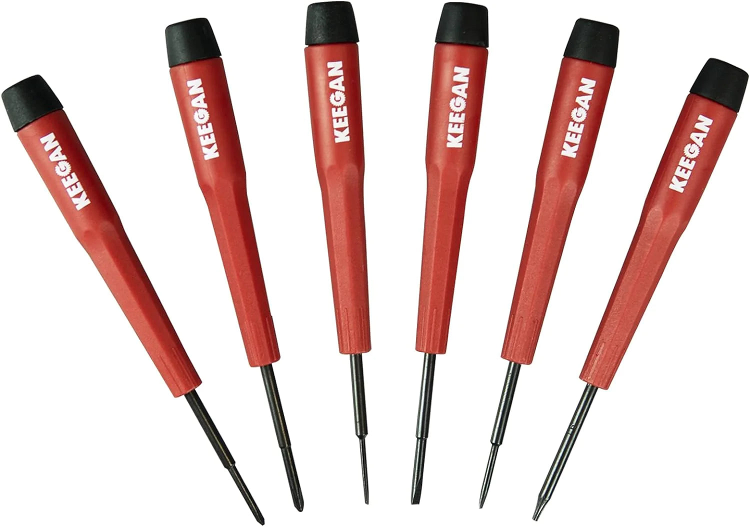 6 Piece Precision Screwdriver Tool Set Eyeglass Repair Computer Kit Magnetic Bit by Anti Spier