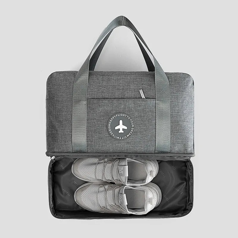 Waterproof Gym and Beach Bag with Wet/Dry Compartments by Anti Spier