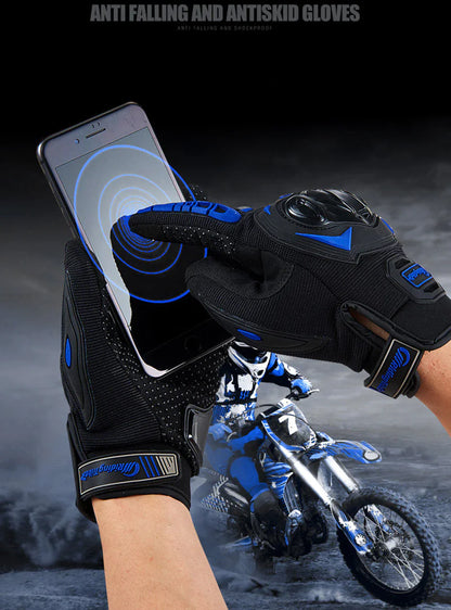 Racing Motorcycle Motorbike Motocross Riding Dirt Bike Full Finger Sports Gloves by Anti Spier