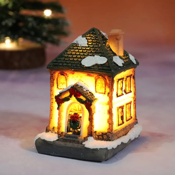 Christmas House Light Decoration by Anti Spier