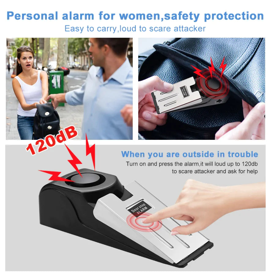 Portable Alarm Ensures Safety Wherever You Stay by Anti Spier