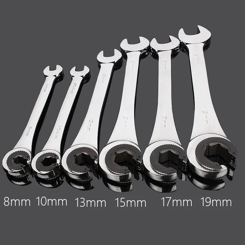 Tubing Ratchet Wrench Set by Anti Spier