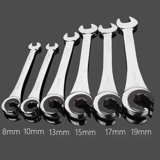 Tubing Ratchet Wrench Set by Anti Spier